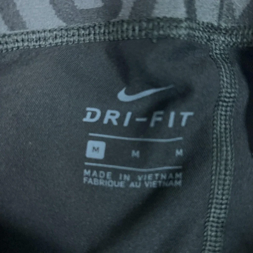 Nike Pro Pants Mens Medium Black Dri FIT Compression Leggings Running Gym Sport